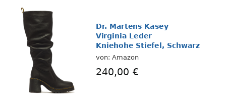 Dr. Martens Kasey schwarz – Wunsch von Mia Hase